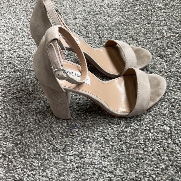 Steve Madden Carrson suede block heel sandal - Picture 5 of 10